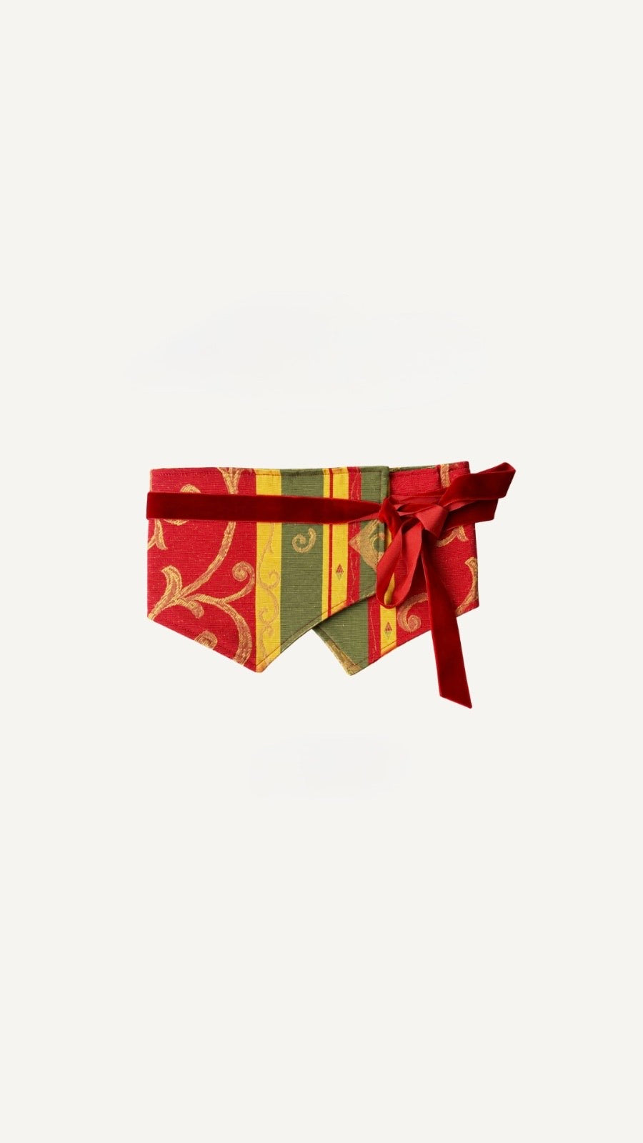 Fajín Estampado Rojo