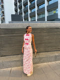 Falda Estampada Rosa