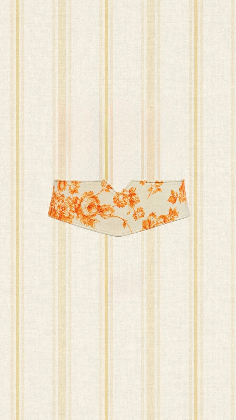 Fajín Estampado Naranja