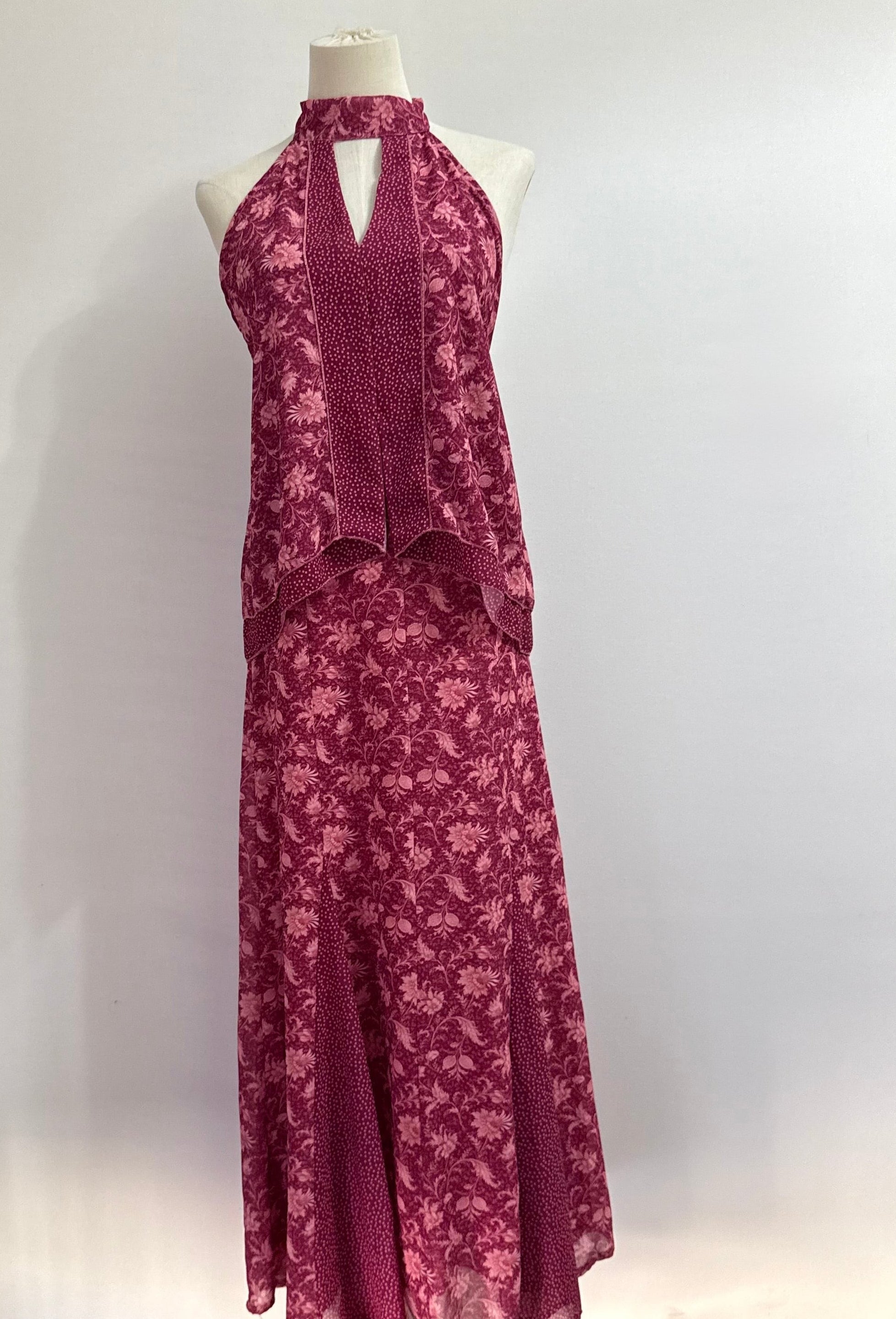 Conjunto Estampado Fucsia