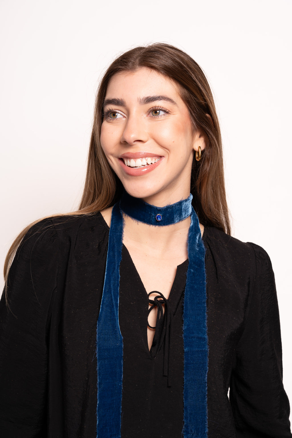 Choker Piedras Azules
