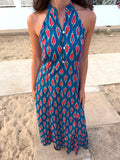 Vestido Estampado Asiático