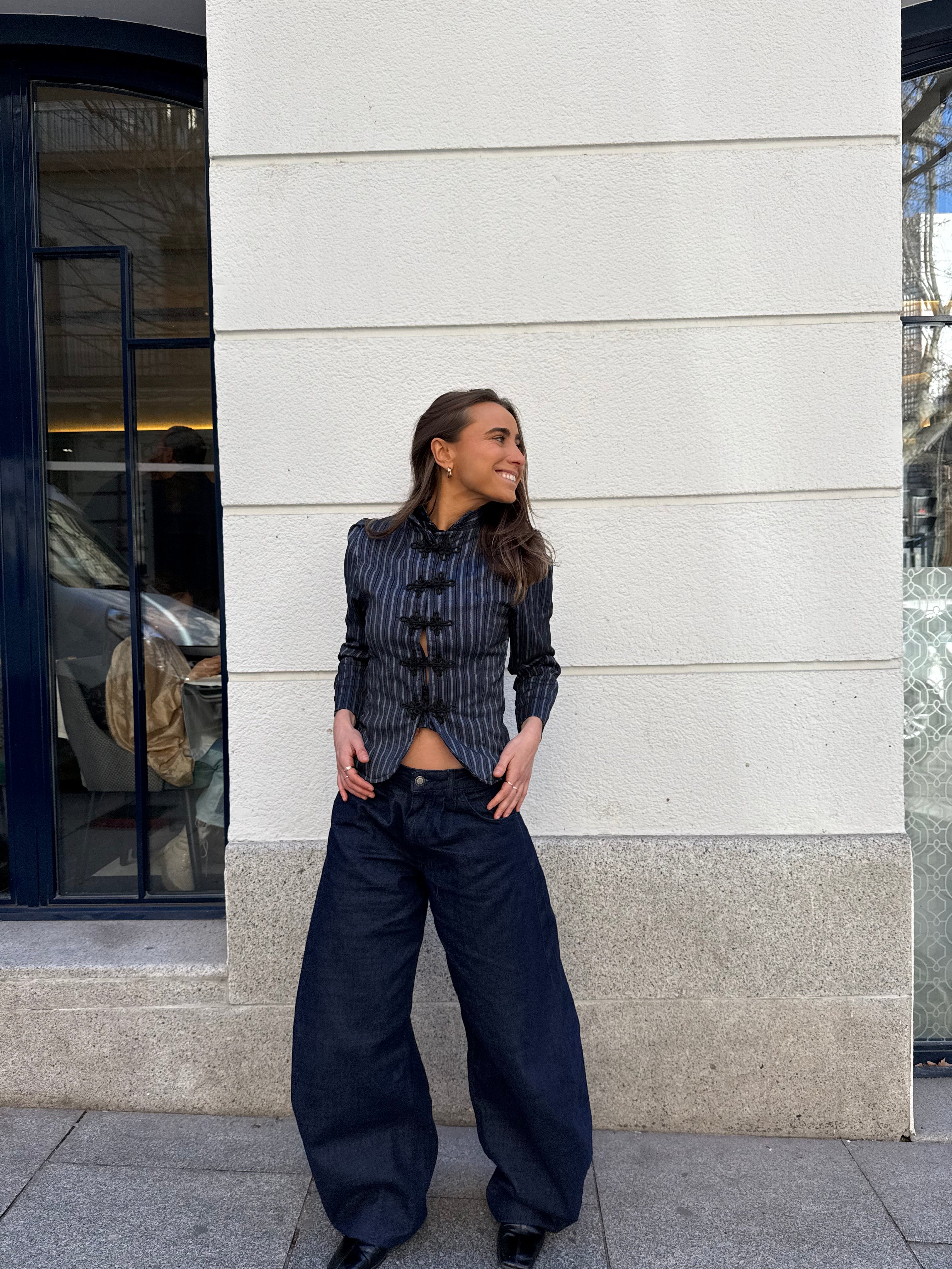 Chaqueta Tejido Rayas