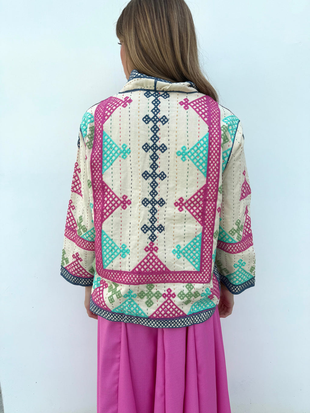 Chaqueta Bordada