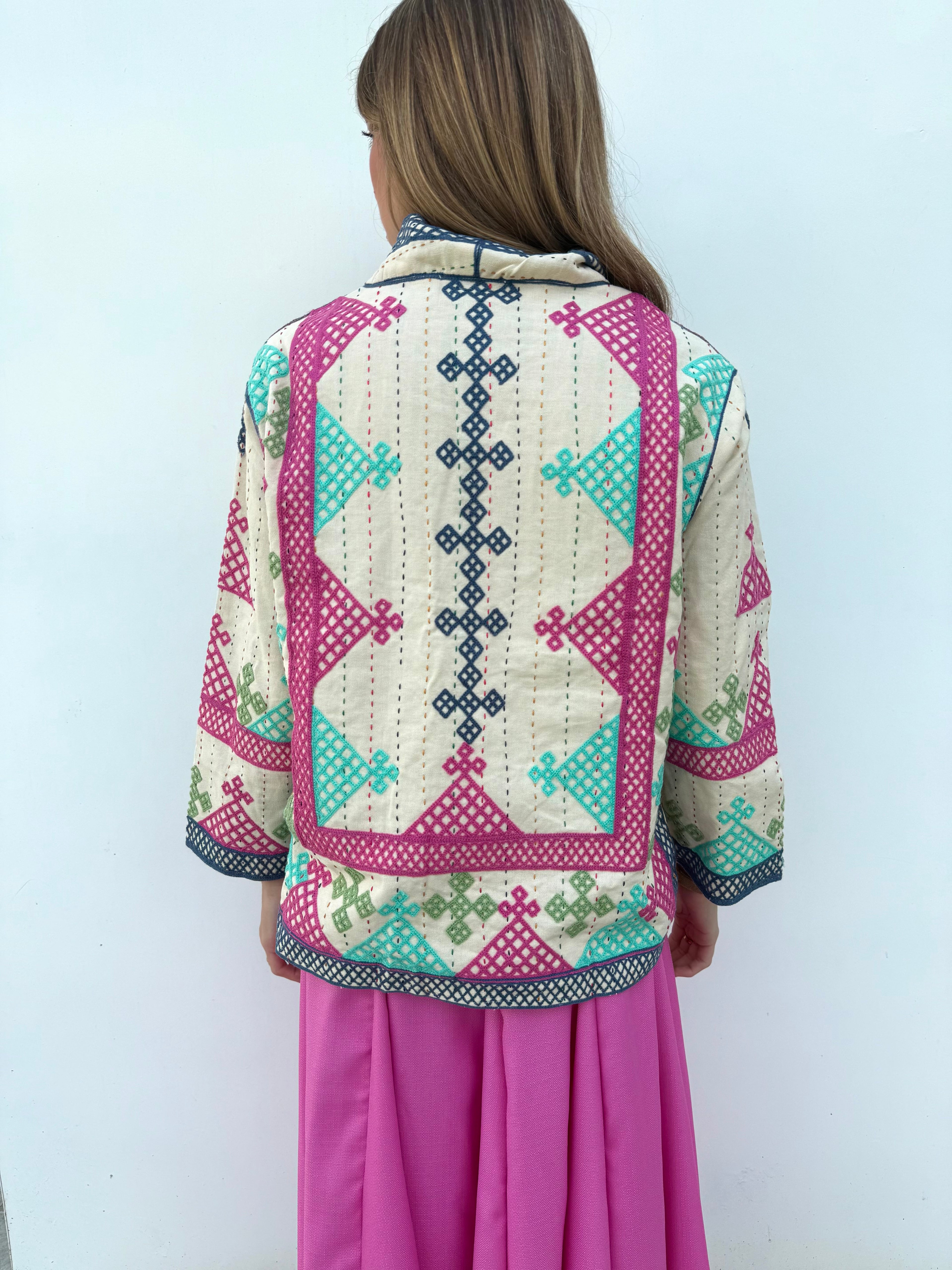 Chaqueta Bordada