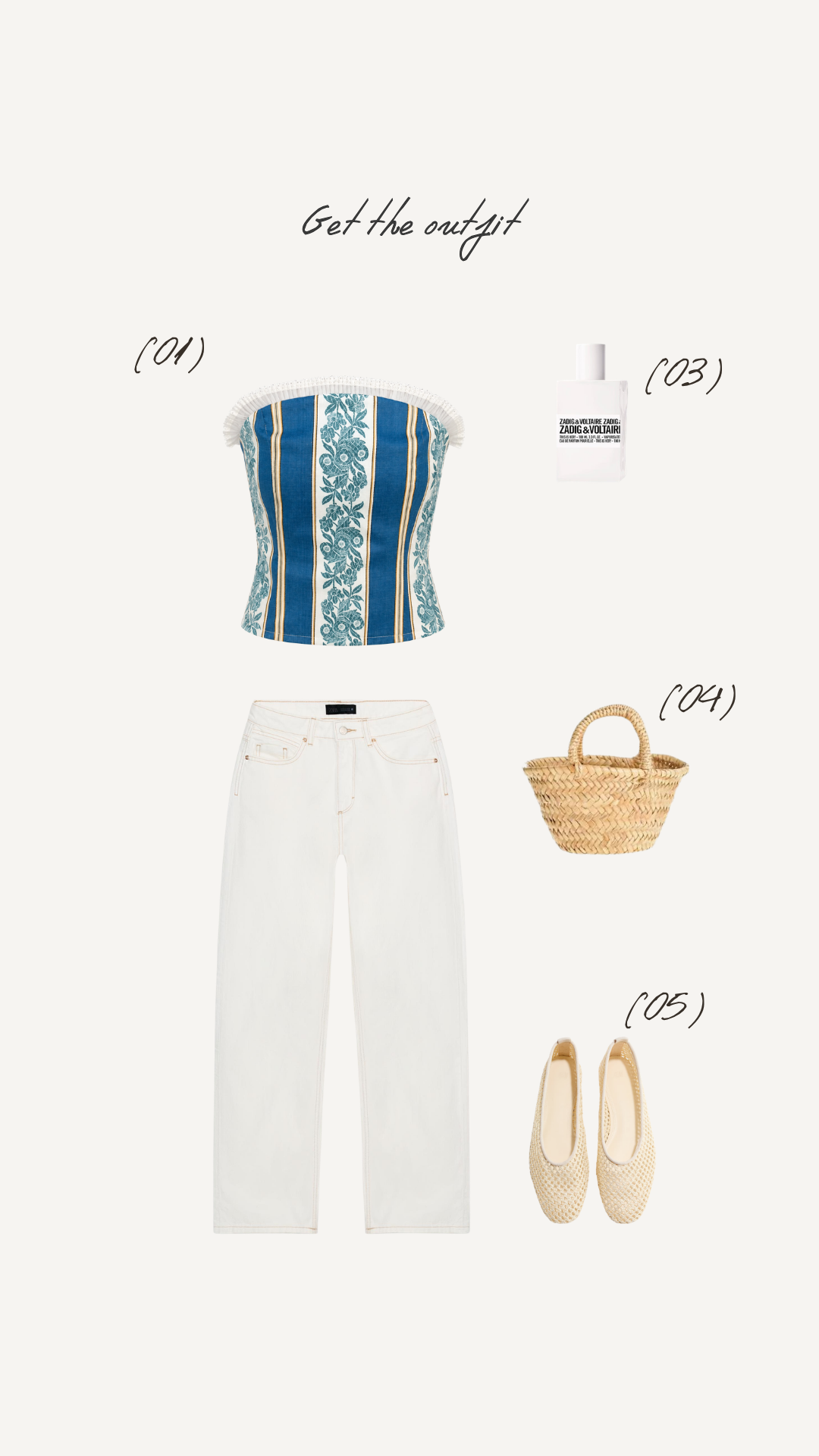 Top Estampado Azul