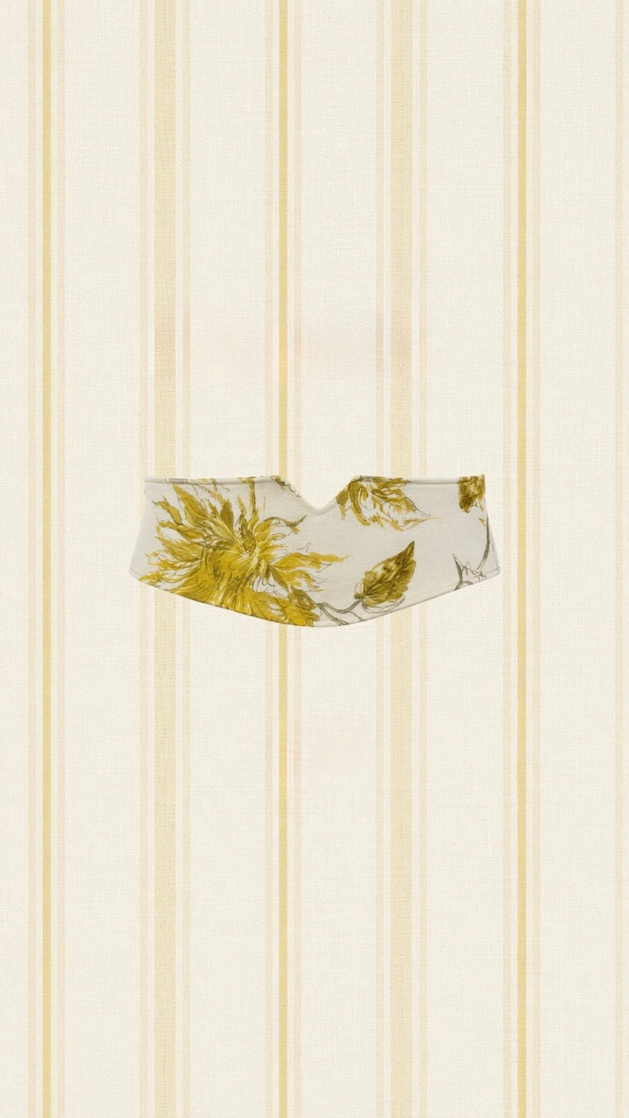 Fajín Estampado Amarillo