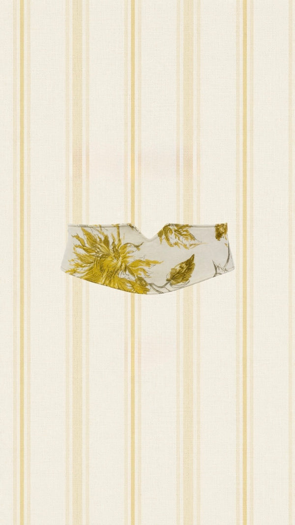 Fajín Estampado Amarillo