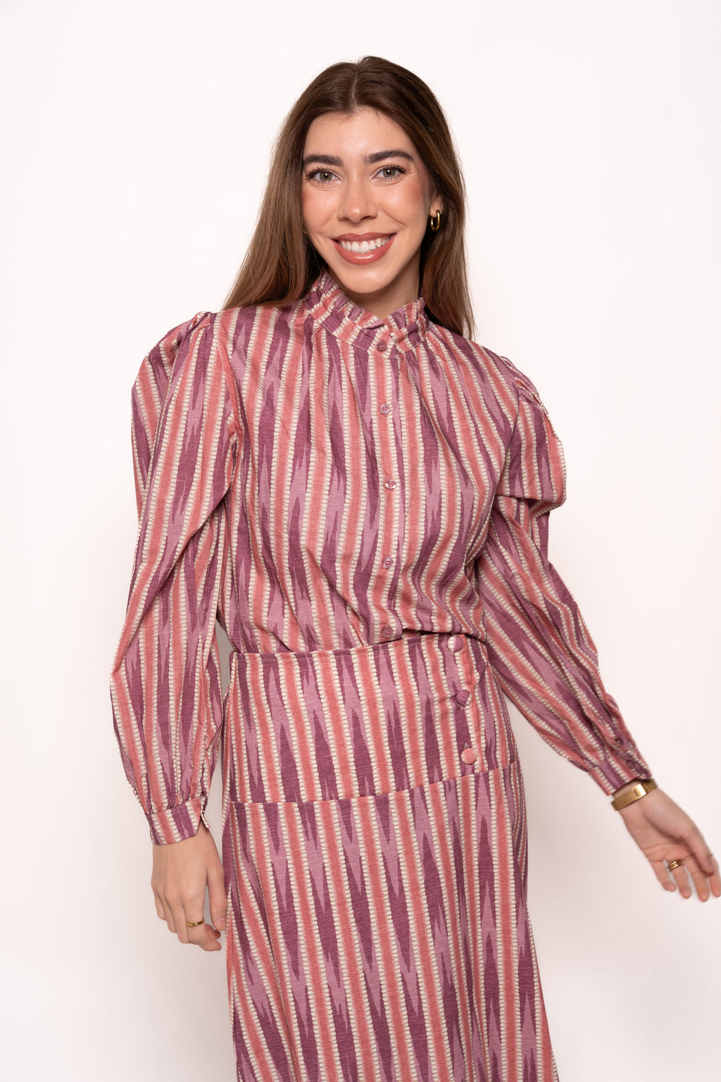 Conjunto Estampado Rosa