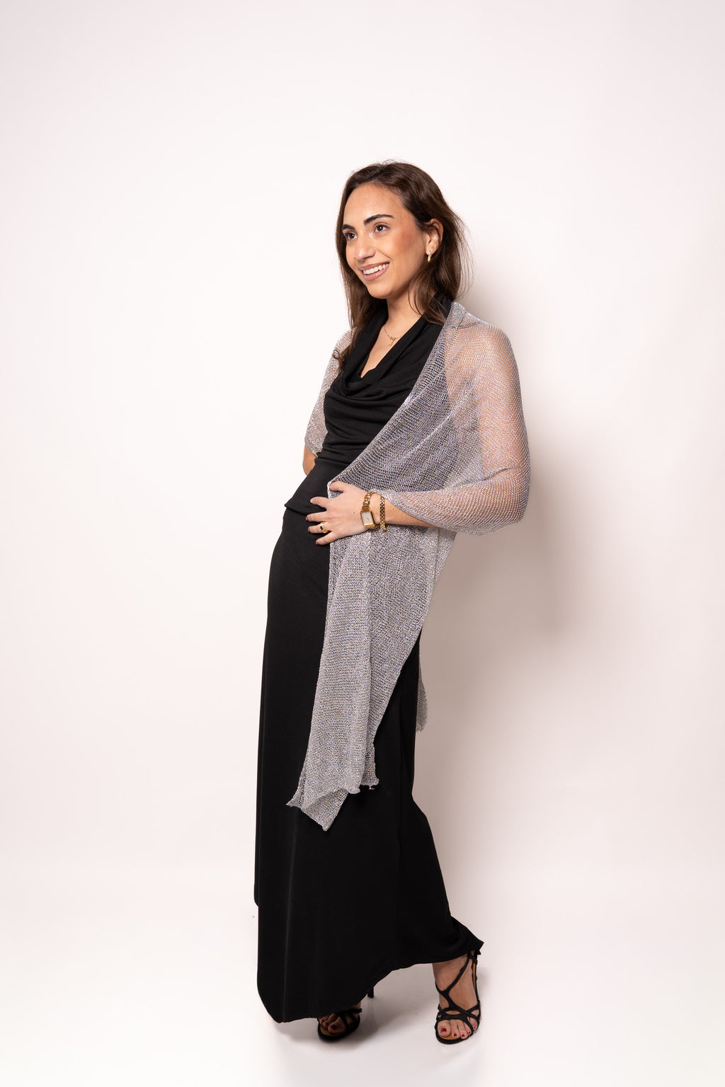 Foulard Plateado