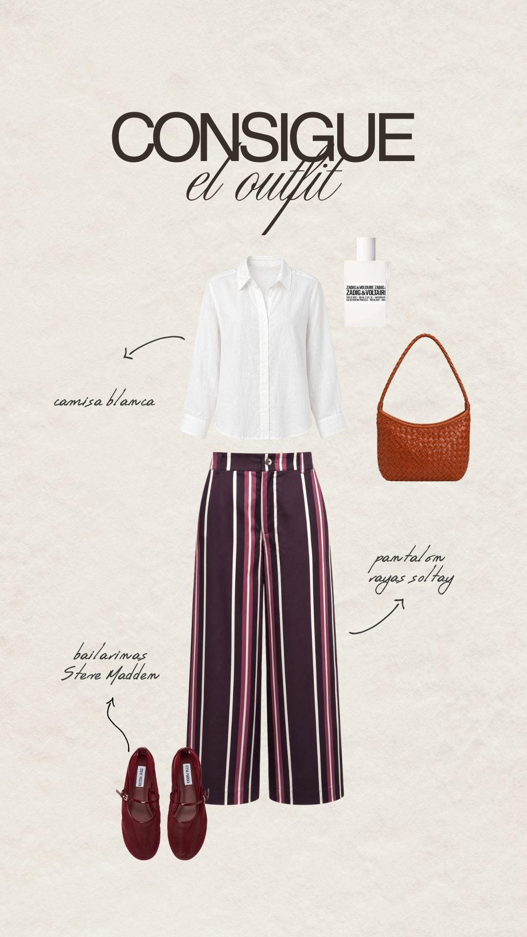 Pantalón rayas