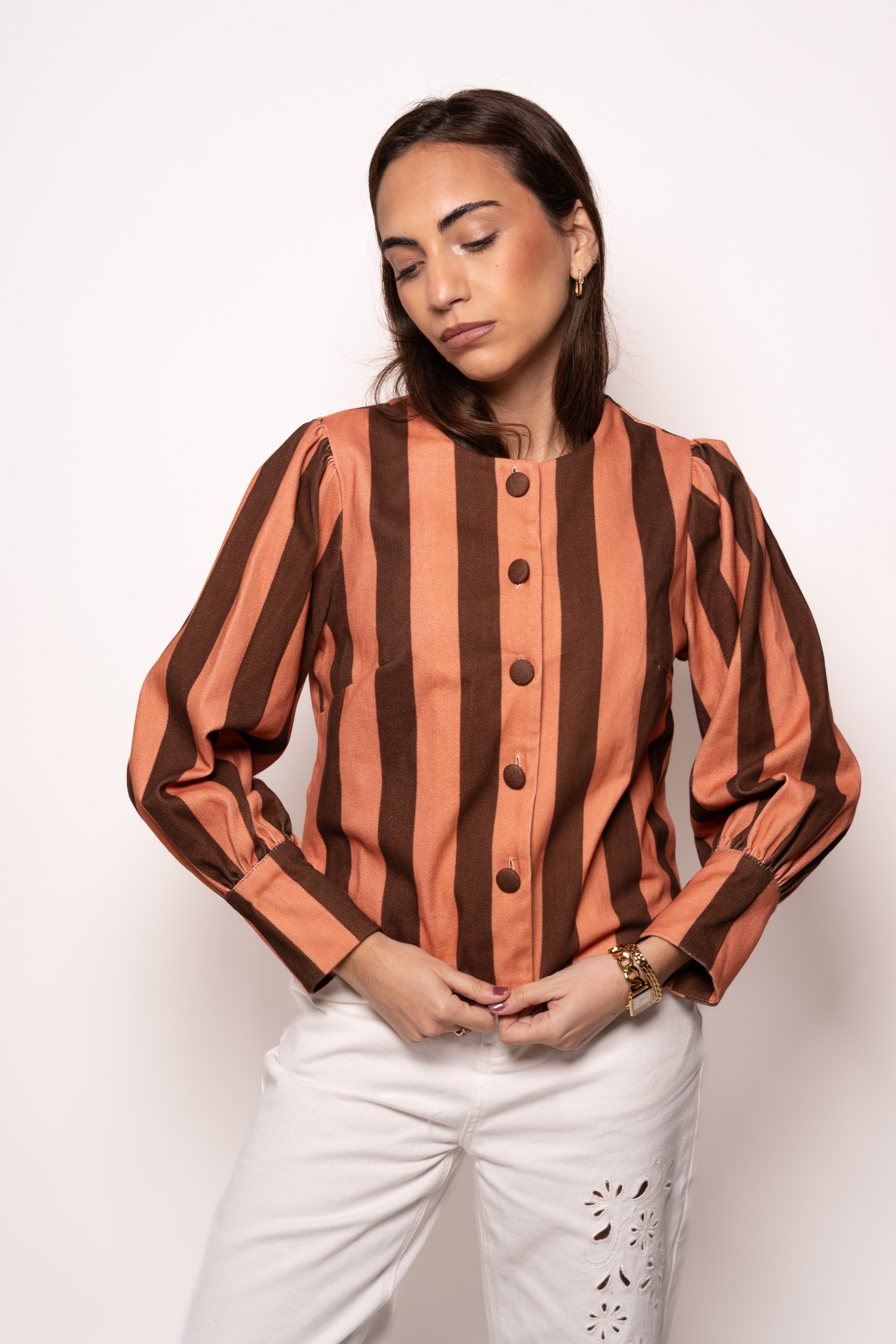 Chaqueta Rayas