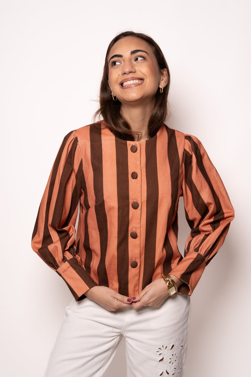 Chaqueta Rayas