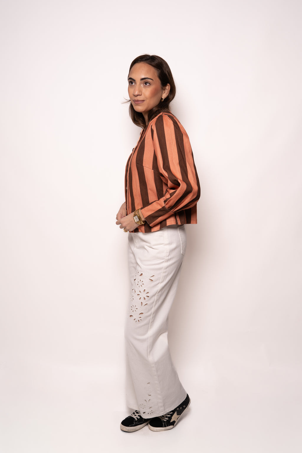 Chaqueta Rayas