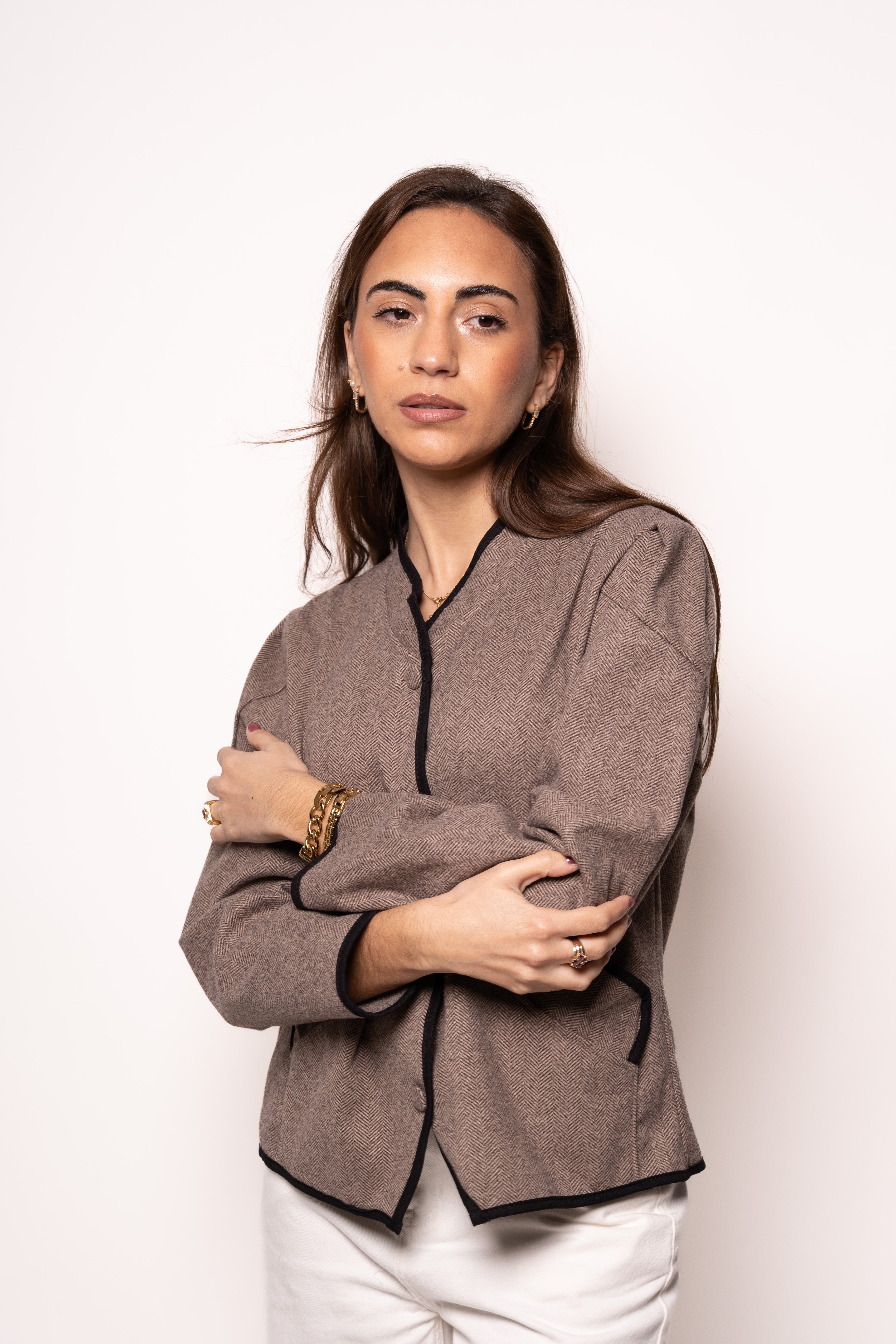 Chaqueta Marrón