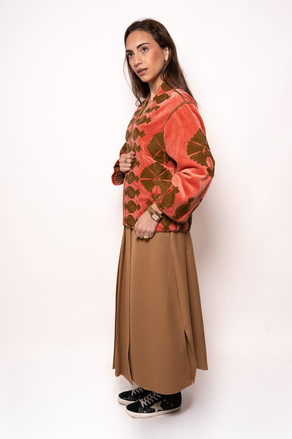 Chaqueta Bordada
