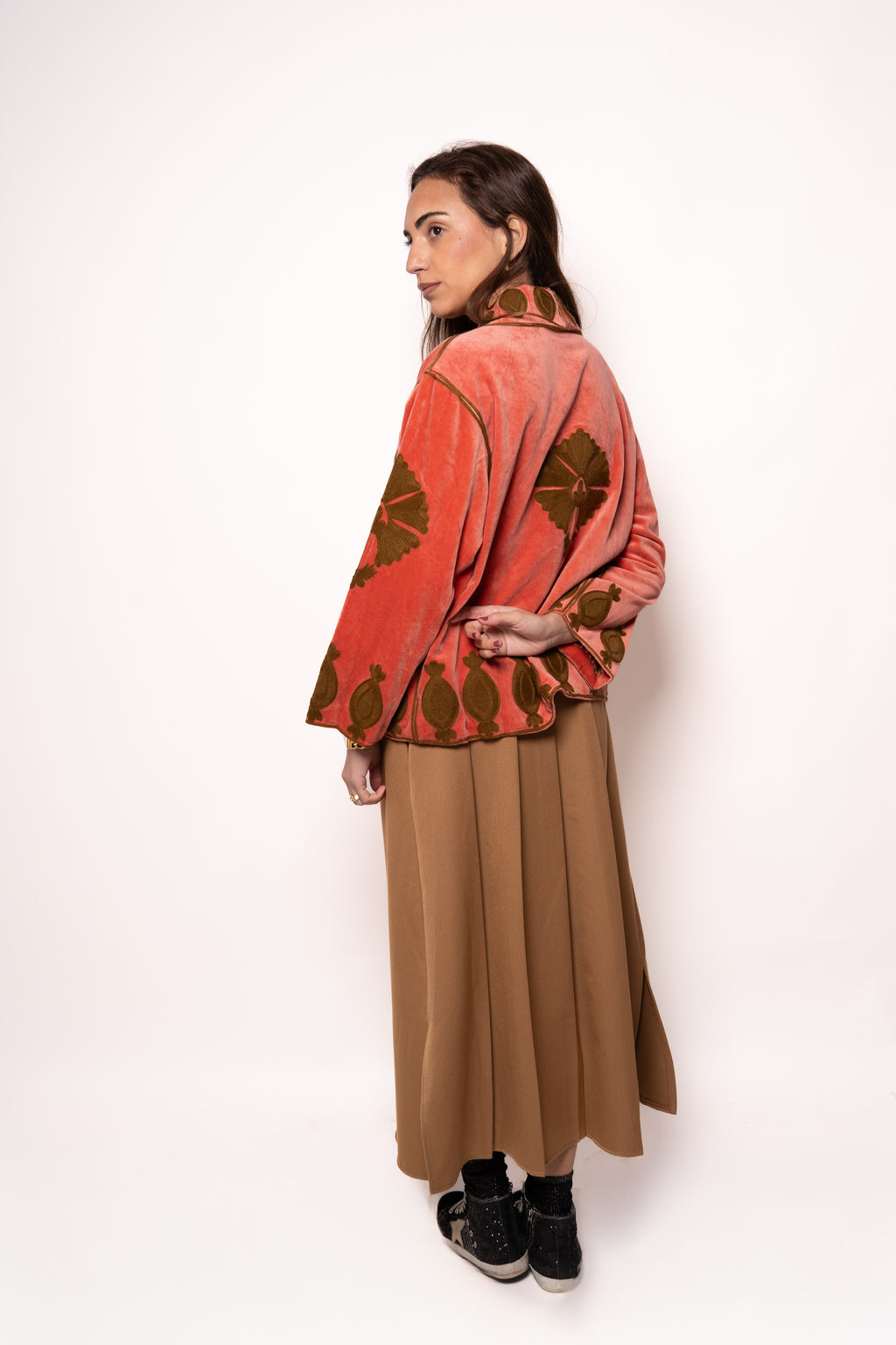 Chaqueta Bordada