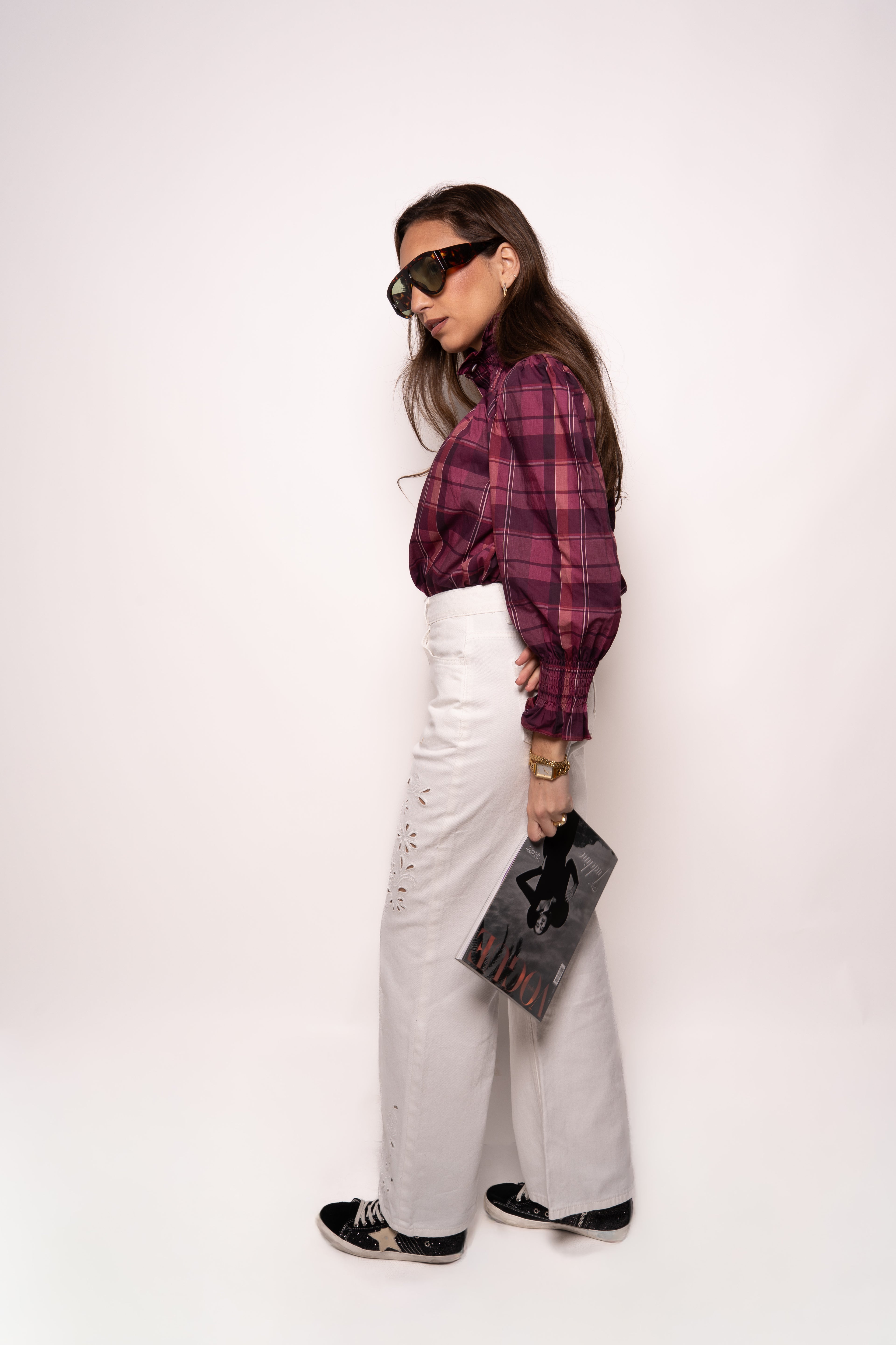 Blusa Cuadros