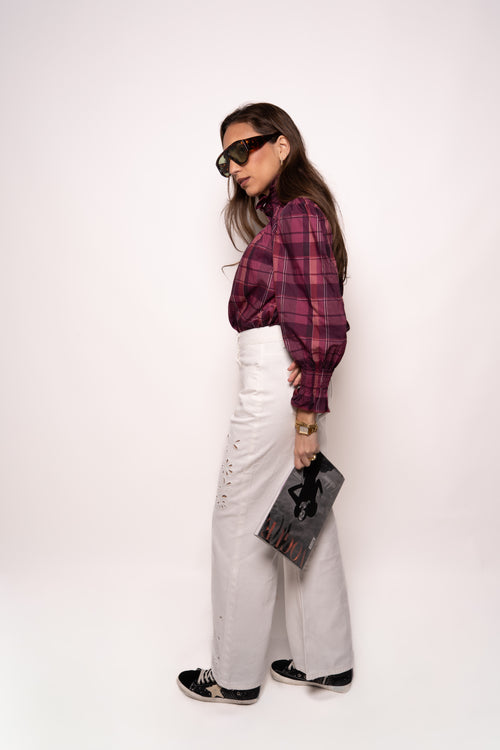 Blusa Cuadros