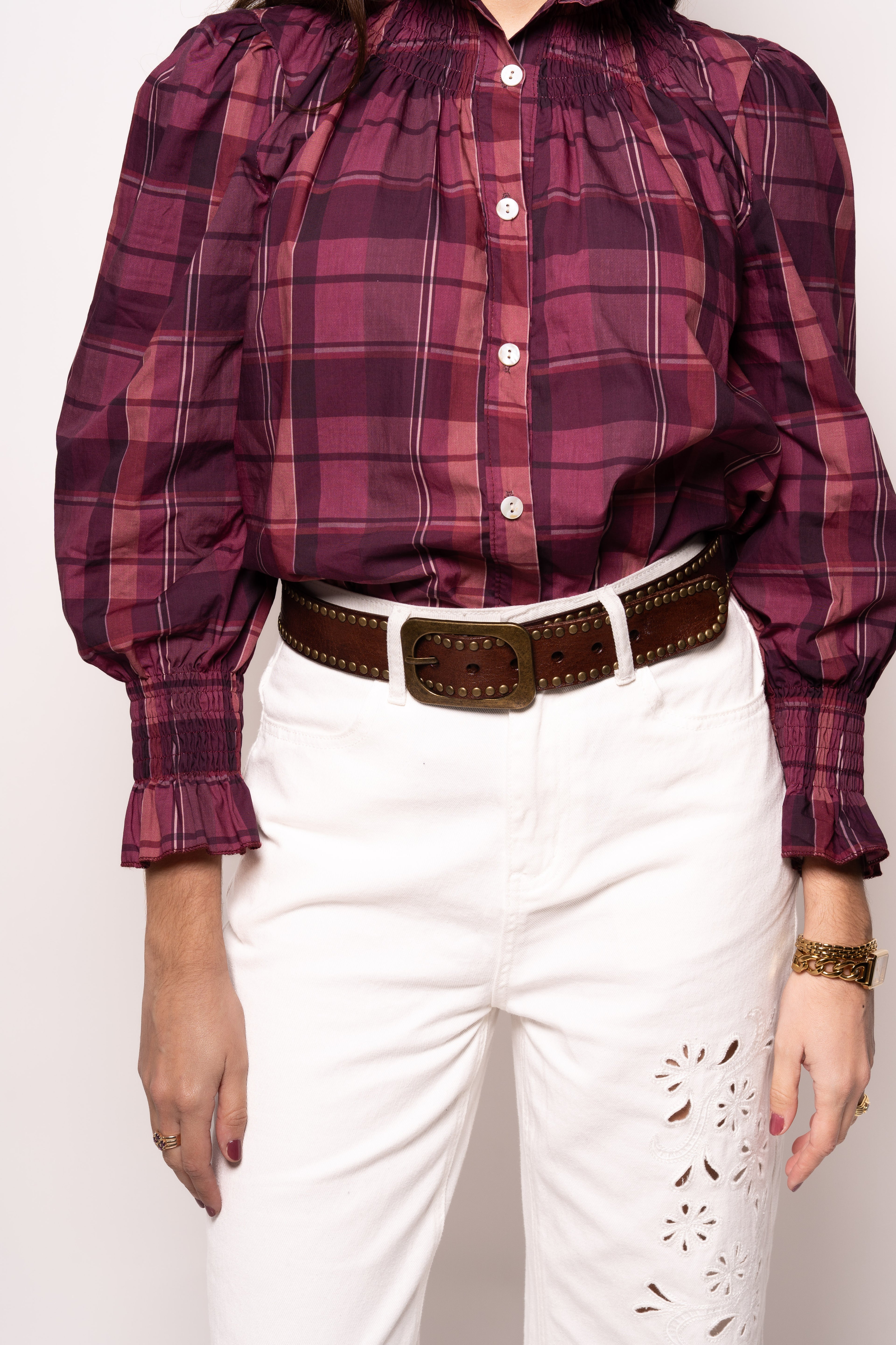 Blusa Cuadros