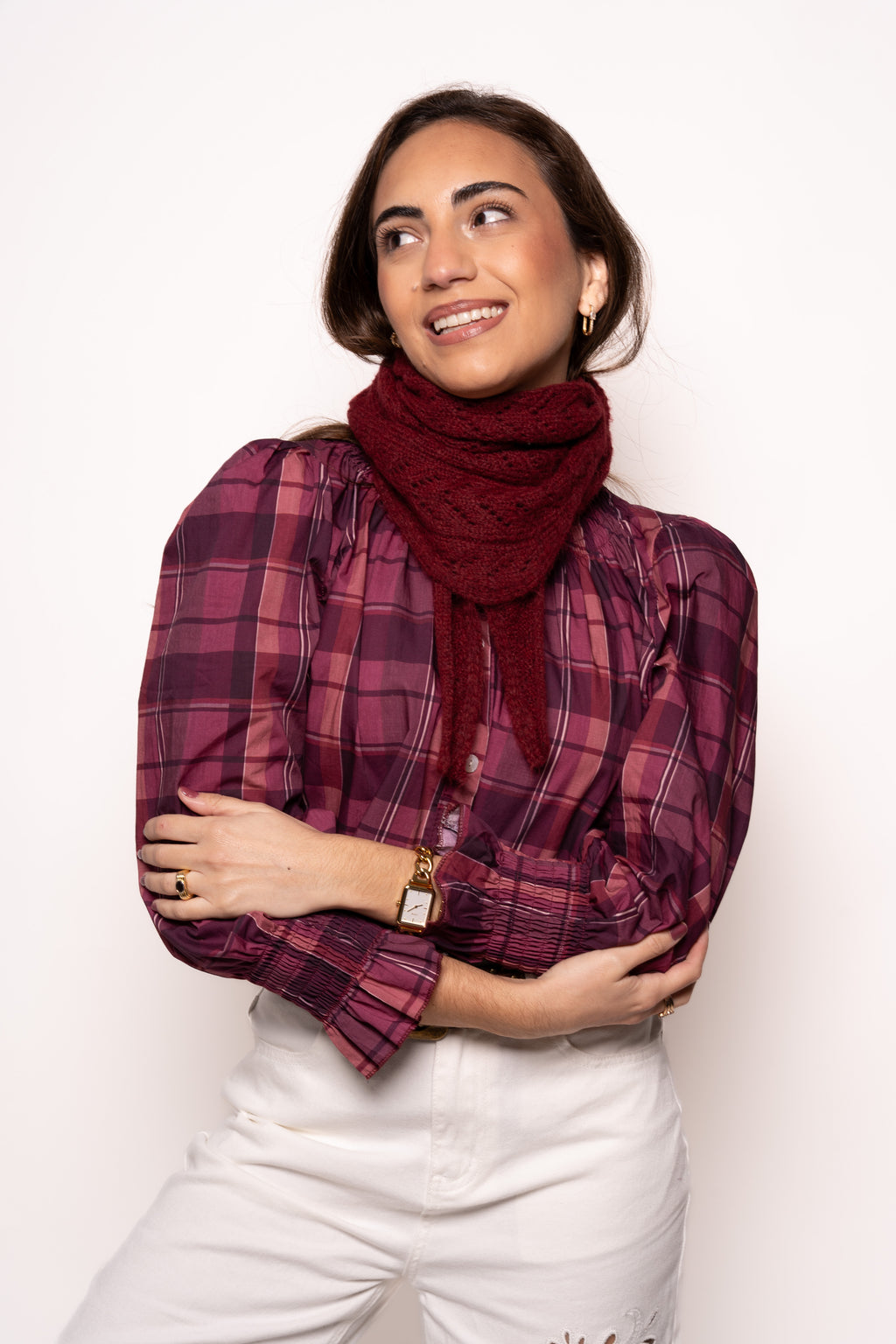 Bandana burdeos