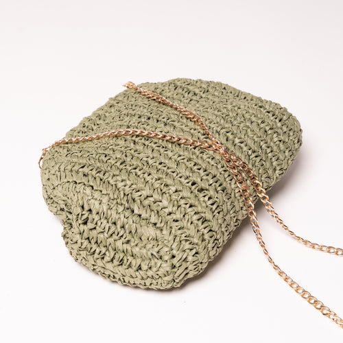 Bolso Rafia Verde