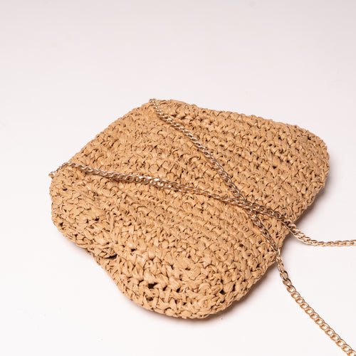 Bolso Rafia Oscuro
