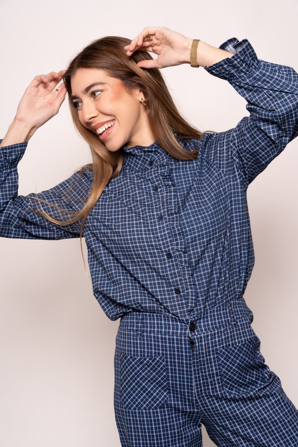 Conjunto cuadros azul
